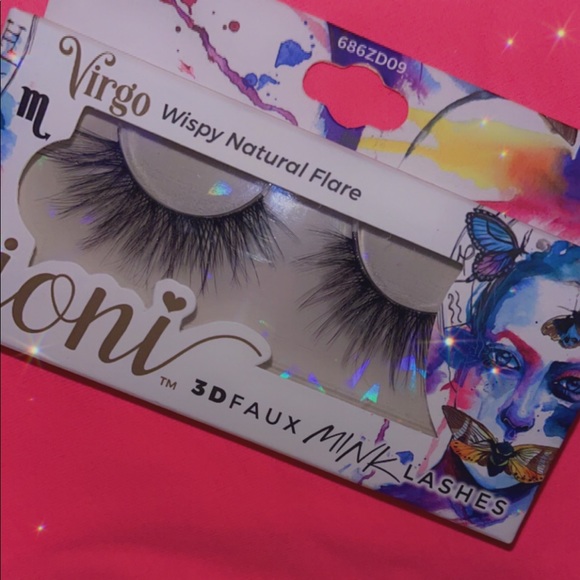 🤍5/$25🖤loni Cosmetics 3D Faux Mink Virgo Wispy natural lashes - Picture 1 of 3